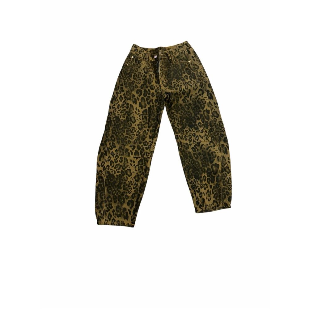 Leopard Print Pants Size 8